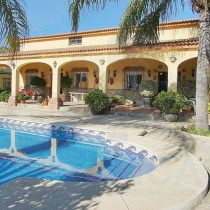 Villa Country House pool view terras2 Alhaurin el Grande Malaga Spain Magnificasa