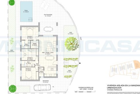 Casa-64-3bedroom-2bath-pool-Coin-Magnificasa-plan